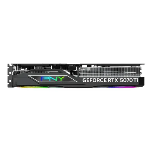 PNY GeForce RTX 5070 Ti Epic-X ARGB OC Triple Fan 16GB GDDR7 Graphic Card